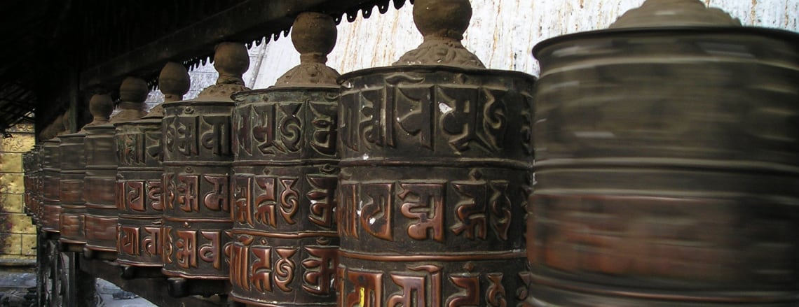 Prayer wheels