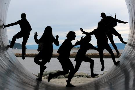 people playing