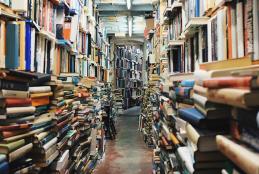 Bookstore packed with books