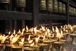 Butter lamps
